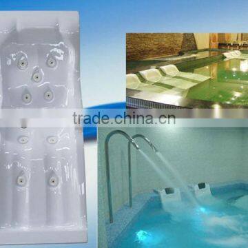 Sanitary Spa Pool Series Pedicure Chairs and Swimming Pool Massage Hydro Bed ,spa Series photo-4