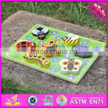 2016 New Design Educational Insects Toy Wooden Learning Shapes for Kids W14D019 photo-6