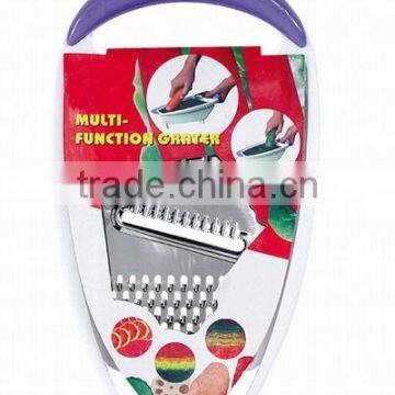 Multi-function plastic vegetable grater