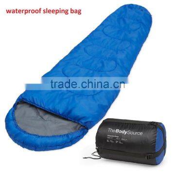 Outdoor Walking Hiking Warm Light weight Professional Mummy Sleeping Bag For Adult With Carry Bag