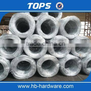 Tops low price electro galvanized iron wire