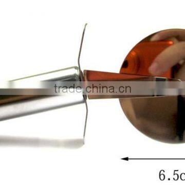 FDA & LFBG Round Plated Cap Handle Pizza Cutter Pizza Wheel Cutter