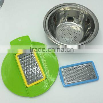 Hot Sale 5pcs Set Stainless Steel Cheese Grater With Container photo-2