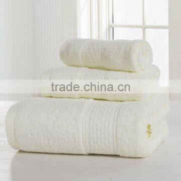 100% Cotton Pure Color 3 Pcs Towel Sets Bath Towels for Adults Luury Brand High Quality Soft Face Towels Variety of Colors photo-2