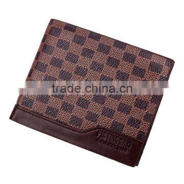 Latticed Leather Wallet for Men photo-3