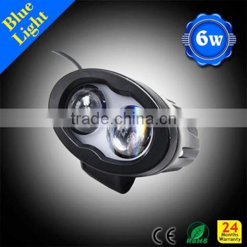 6w blue led work lamp for forklift off-road motorcycle LED forklift lamp led work light for agriculture 10-110V Yale Forklift