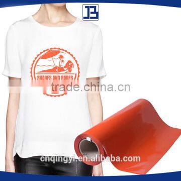 Jiabao 24 color korea quality flex PU heat transfer Vinyl for hat brand