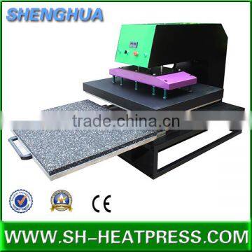 shenghua automatic 80x100 single station tshirt printing heat press