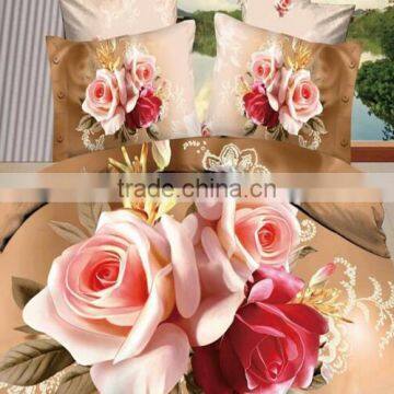 China Made Polyester Digital Printed Sale New Bed Sheet /bedspread Design photo-4