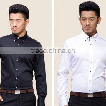2015 Newest Customized 100% Cotton Business Slim Fit Men's Shirt photo-2