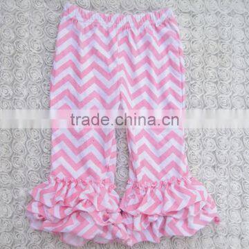 Childrens Boutique Ruffle Girl Leggings Wholesale Icing Triple Ruffle Pants photo-3