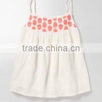 2017 latest toddler baby clothes summer cotton wholesale Tshirt printing baby boutique clothing latest design girls tank tops