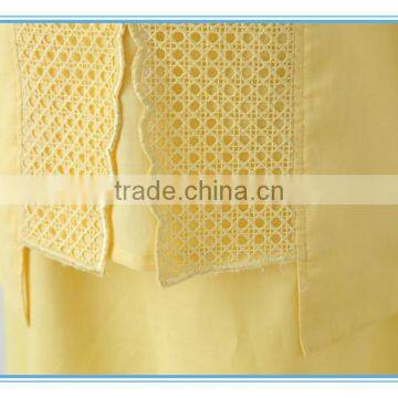 Casual Ramie Cotton Simple 3 Pcs Ladies' Church Suits photo-3