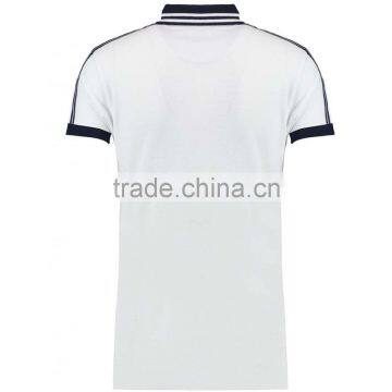 MGOO Hot Fashion Custom Designs 95% Cotton 5% Spandex Pocket Embroidery Cute Blue 180g Short Sleeves Shirts photo-6