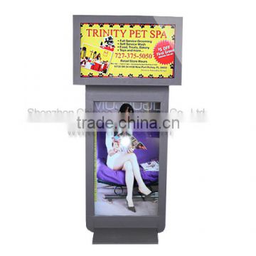 42&55inch lcd panel display android networking wifi and 3g media monitor for advertising