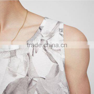 OEM Factory Man Tank Top Summer Vest Custom Printing Vest photo-5