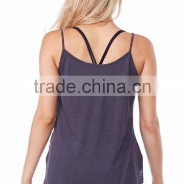 New Style Women's Yoga Tank Top Stringer Racer Tank Top photo-4