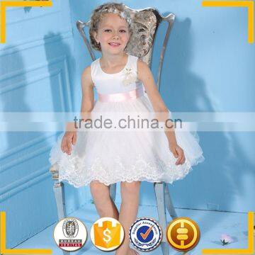 White Party Dresses for 8 Year Old Girls Baby Girl Princess Dresses photo-3