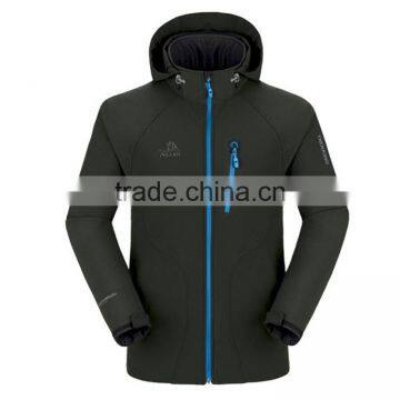 Wholesale OEM Men Sports Outdoor Hunting Jacket Soft Shell Jacket photo-3