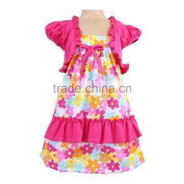 New style ! 2017 fashionable Spring &fall with coat wholesale children's boutique clothing