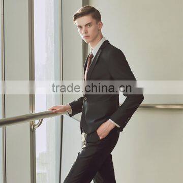 OEM China Business Man Suit Factory Plus Size Coat Pant Men Suit photo-3
