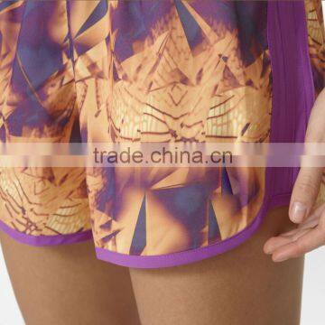 Factory Wholesale Camo Cargo Yoga Apparel Print Womens Jogging Shorts photo-3