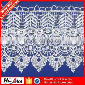 African Cord Lace Manufacture,guipure Lace Top,fancy Polyester Lace Trim Exporter photo-6
