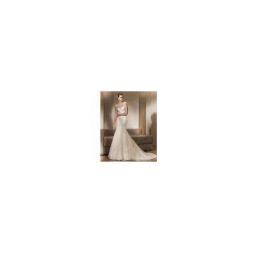 2011 style wholesale custom-made AM255 wedding dress