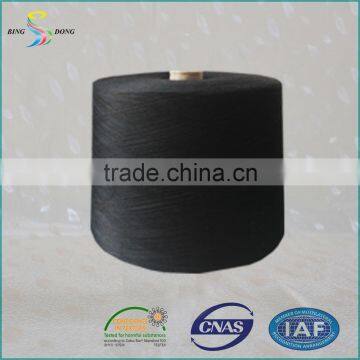 hot sale dope dyed polyester spun yarn 30/2