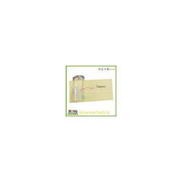 2013 big sales adhesive transparent label with OEM printing