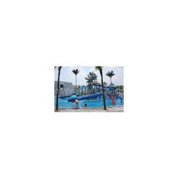 Gaint Water House Aqua Playground Platform With Water Slide For Family Fun