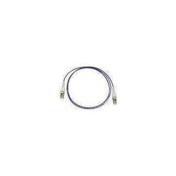 CATV / LAN / MAN / WAN / Test LC Uniboot Fiber Optic Patch Cord with Violet LSZH jacket