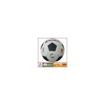 Custom Synthetic Leather Soccer Ball 5# , Training Rubber Football