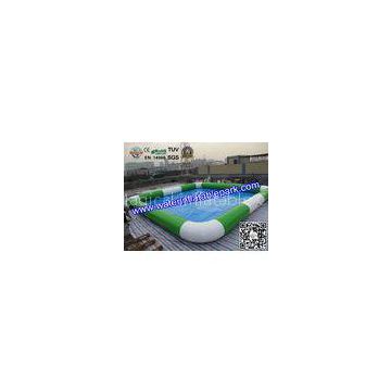 Amusement Park  Square Inflatable Water Pool  Facilities 7m x 7m