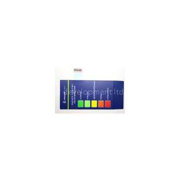 Industrial Waterproof Membrane Switch Keypad 0.05-1.0mm Thickness