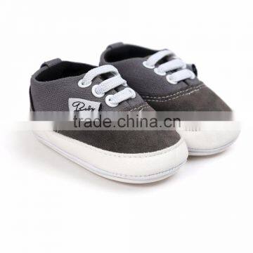 0-18month Newborn Baby Boy Canvas Sneakers M7031701 photo-3