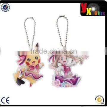 Pokemon Center Original Acrylic key chain Idol Heroine Pikachu Set Anime JAPAN