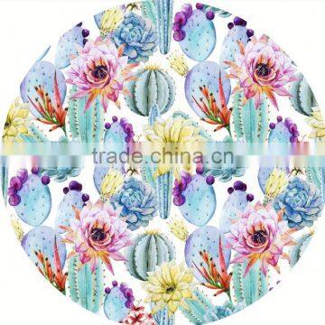 2017 hot selling printed round mandala beach towel