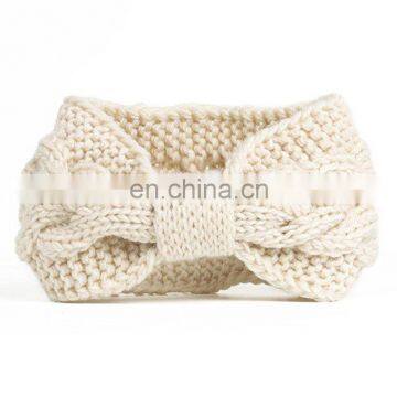 fashional design hot popular sell well knit bow headband