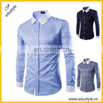 Shenzhen Factory Latest Formal Shirt Designs For Men