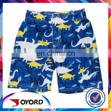 Wholesale Colorful Striped Kid Swim Shorts photo-2