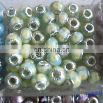 468 loely glass bead wholesale handmade murano lampwork glass european beads fit for charm bracelets