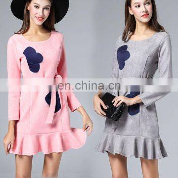 High quality factory price hot selling spring dress from Dong Guan city, China dress manufacturer