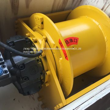 Hot sale hydraulic winch with pull force 5 ton