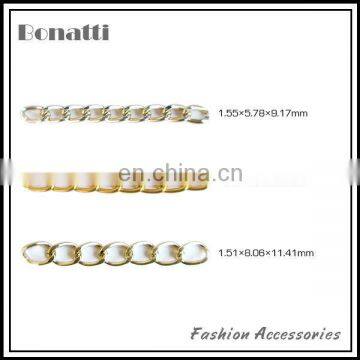 fashion jewelry aluminium chain