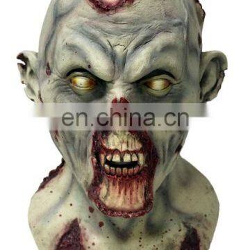 Halloween Fancy Dress Adult Zombie Rotting Death Full Head and Neck Latex Mask