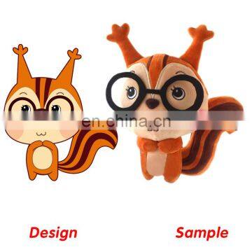Lovely Customized Logo Stuffed Soft Toys Animal Custom Plush Toys photo-6