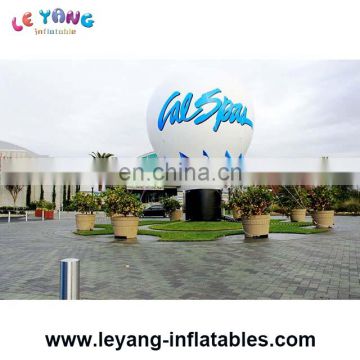 Customized Fireproof Inflatable Ground Advertising Helium Baseball, Sport Balloons