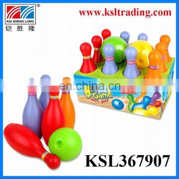 Lovely sport game plastic kids bowling game toys