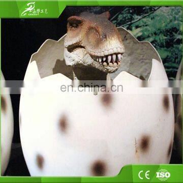 KAWAH Animatronic Dinosaur Egg Lifelike Growing Fiberglass Dinosaur Egg For Sale photo-5